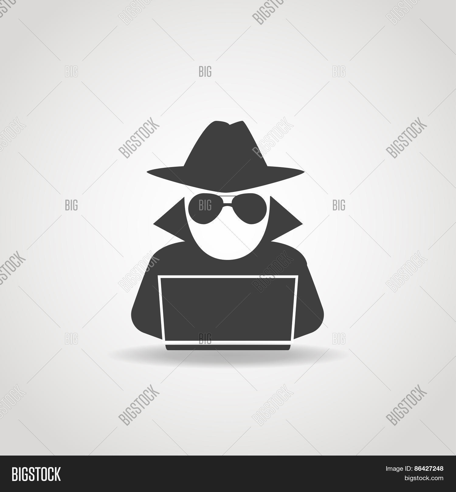 Anonymous Computer Vector & Photo (Free Trial) | Bigstock