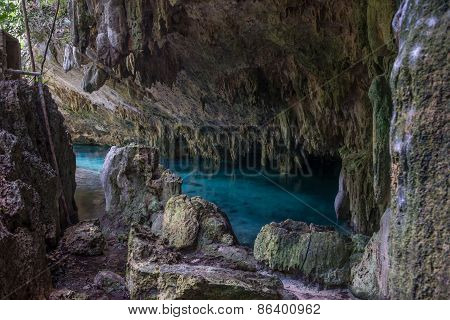 Inside A Cenote Pet Cementery, Tulum Riviera Maya, Traveling Mexico.