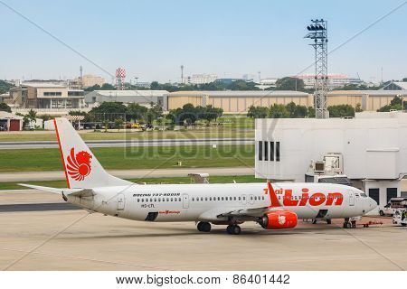 Thai Lion Air in Bangkok Thailand