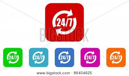 service vector icon set