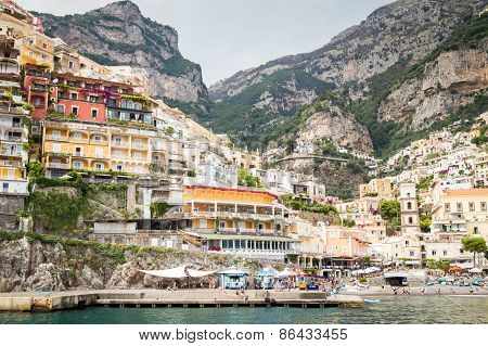 Positano, Italy - July 21