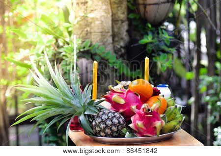 Fruits sacrifice