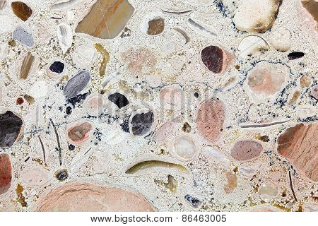 Surface Of A Carbonate Rock.