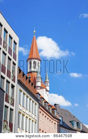Roofs Of Central Munich