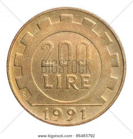 Italian Lira Coin