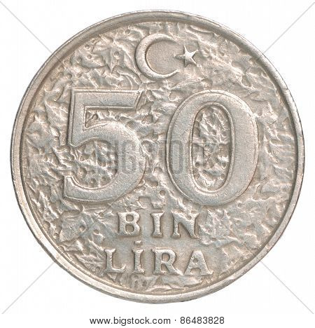 Turkish  Bin Lira Coin