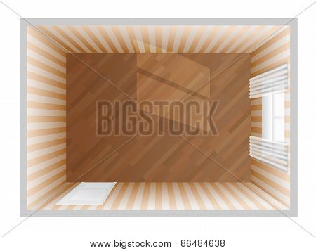 Empty Room - Top View