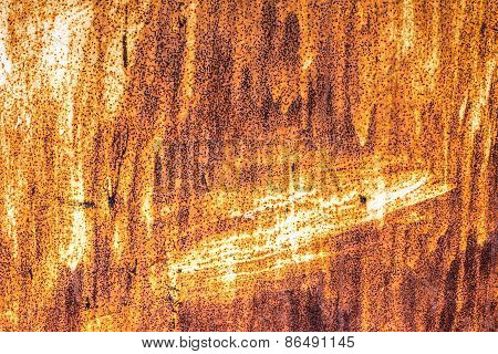 Industrial Rusty Metal Background