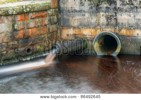 Water Overflow Pipe