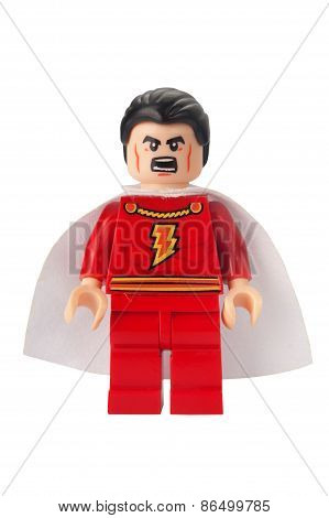 Captain Marvel Custom Lego Minifigure