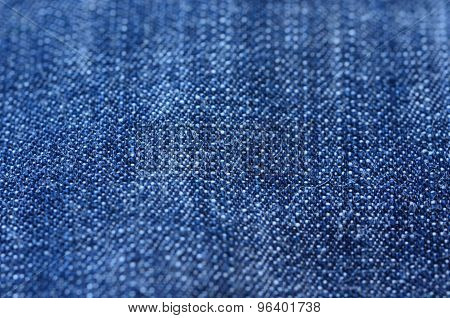 Blue denim texture background