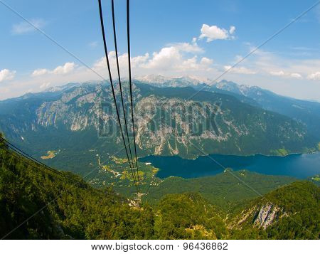 Lake Bohinj and Triglav Mountain
