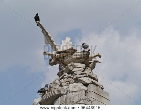 Four Continents fountain in Trieste