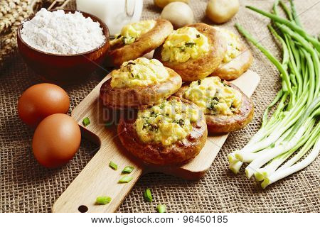 Shangi- Patties With Potatoes And Green Onion