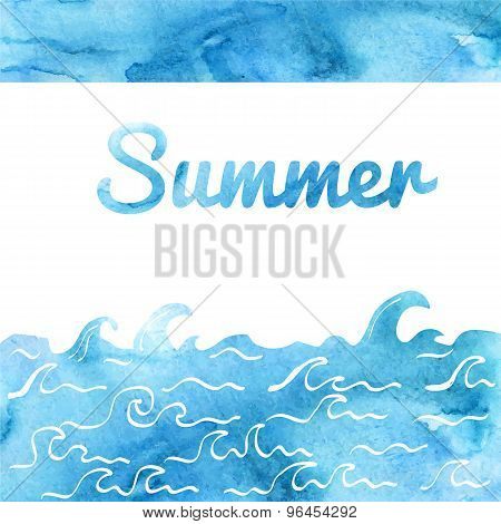 Summer Card Design