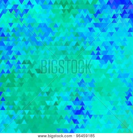 Abstract Geometric Triangle Background