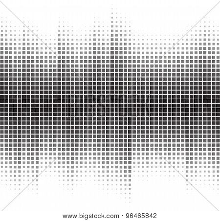 An Abstract Black And White Halftone Background