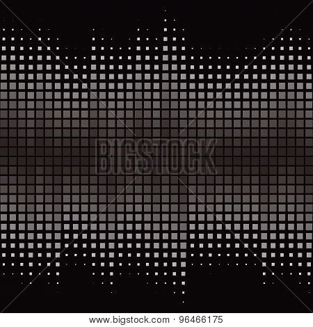 An Abstract Black And White Halftone Background