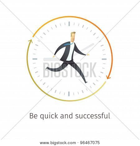 Vector business concepts, the file format for EPS10.0 fully editable.