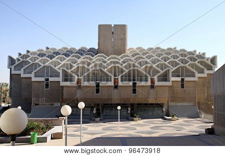 Library Housing Ben Gurion University, Beer Sheva, Israel