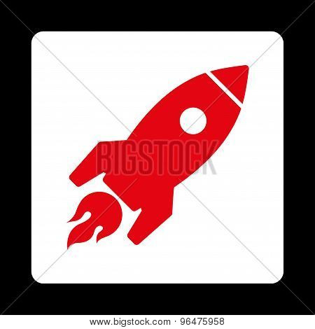 Rocket Launch Icon from Commerce Buttons OverColor Set
