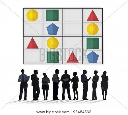 Sudoku Puzzle Problem Solving Leisure Games Concept