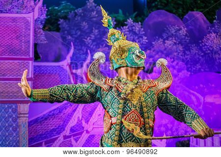 Khon - Thai Traditional Mask Dance