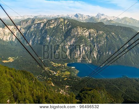 Lake Bohinj and Triglav Mountain