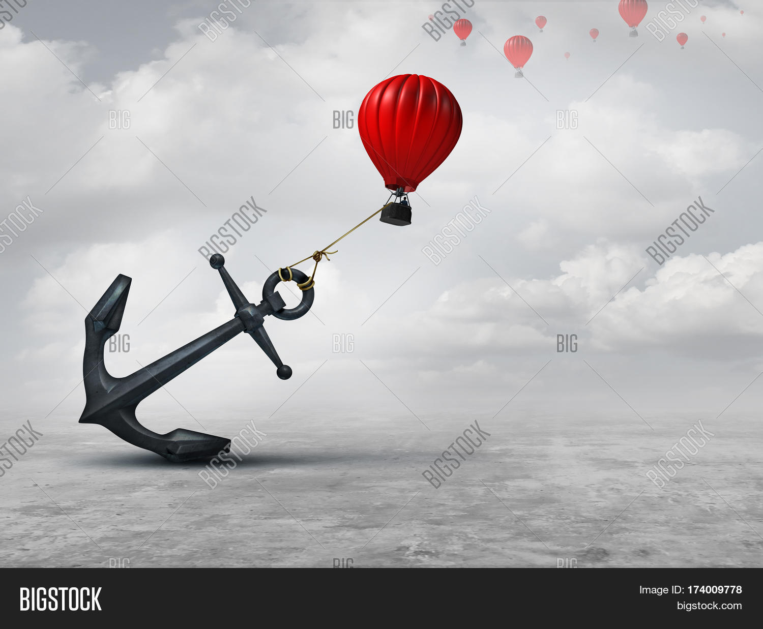 Held Back Metaphor Image & Photo (Free Trial) Bigstock