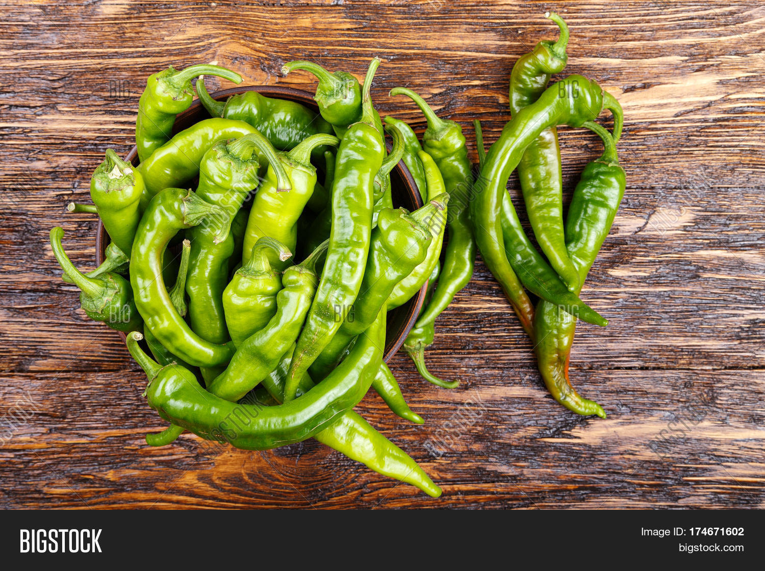 Green Chili Peppers Image & Photo (Free Trial) | Bigstock