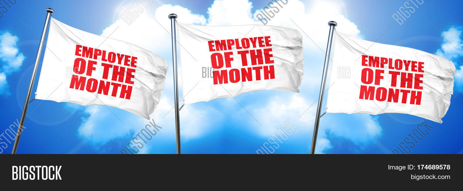 employee month 3d image photo free trial bigstock employee of the month banner