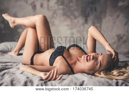Sexy Woman In Lingerie