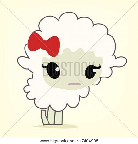 roztomilá jehněčí