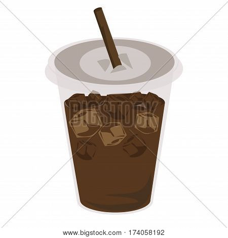 ice coffee , coffee icon set 