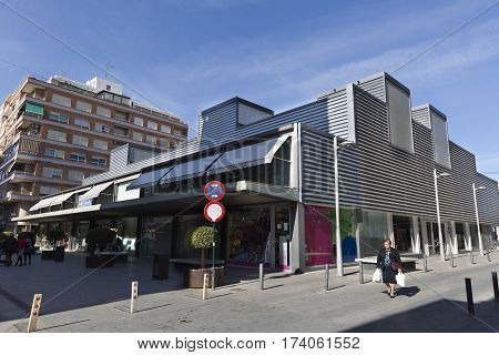 View Of The San Vicente Del Raspeig Market