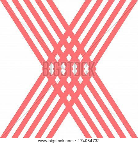 big red x shape logo design background,vector Illustration EPS10