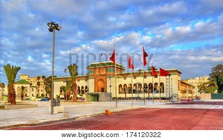 Palace of Justice on Mohammed V Square in Casablanca - Morocco