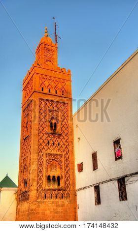 Dar El Makhzen Mosque in the old medina of Casablanca - Morocco
