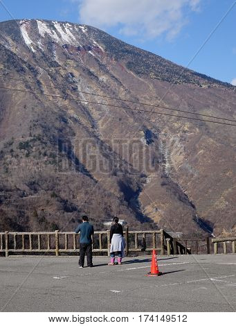 Mountain Scene In Nikko, Japan
