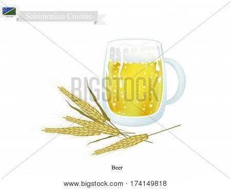 Solomonian Cuisine Beer Is A Traditional Alcoholic Beverage. One of The Most Popular Drink in Solomon Islands.