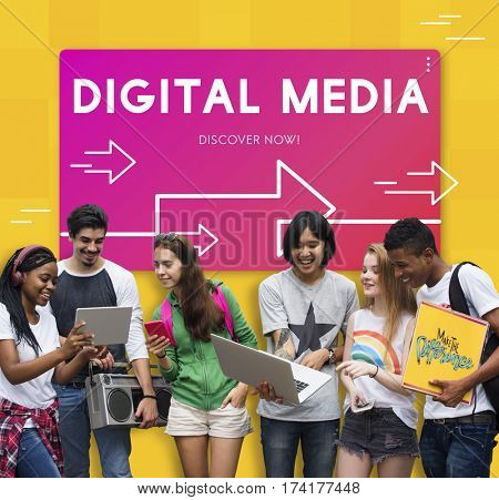 Digital Media Technology Network Connection