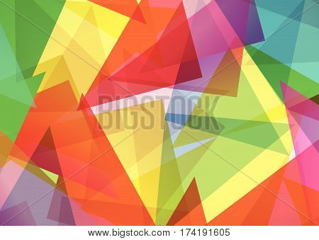 Pattern of geometric shapes.Texture with flow of spectrum effect. Geometric background