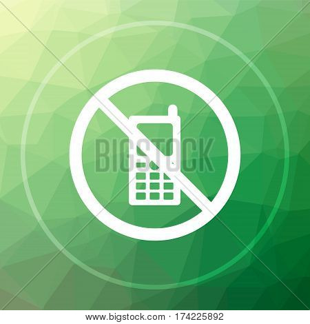 Mobile Phone Restricted Icon