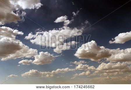 the sun through the clouds, Sunny day