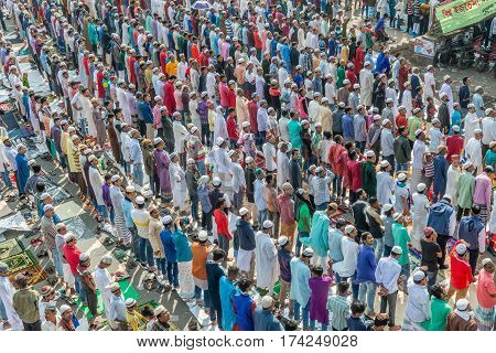 Biswa Ijtema At Tongi, Dhaka, Bangladesh.