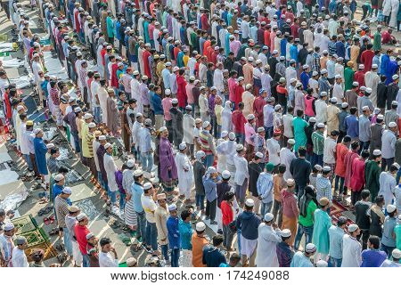 Biswa Ijtema At Tongi, Dhaka, Bangladesh.