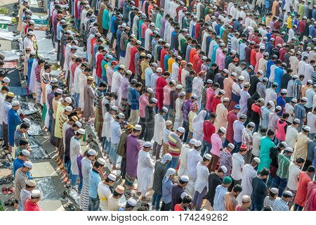 Biswa Ijtema At Tongi, Dhaka, Bangladesh.