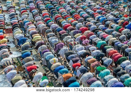 Biswa Ijtema At Tongi, Dhaka, Bangladesh.