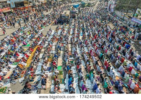 Biswa Ijtema At Tongi, Dhaka, Bangladesh.