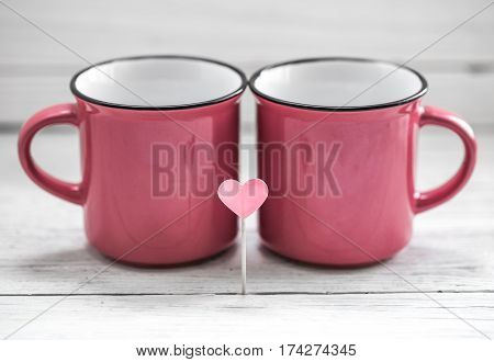 Cup With Heart On A Stick,